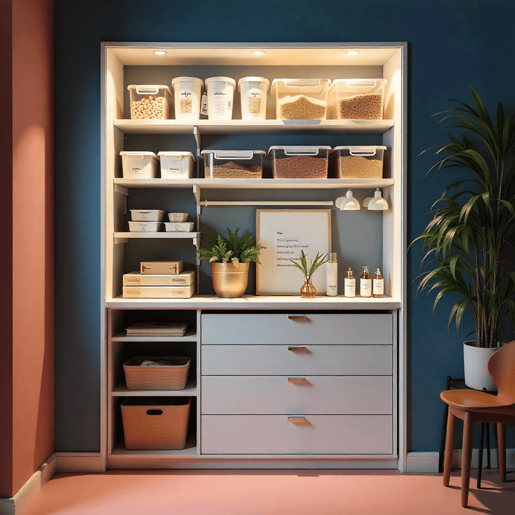 Kitchen storage optimization by Artisanbrcrafter